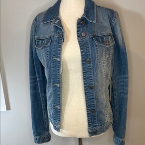 Zara New Blue Denim Jacket